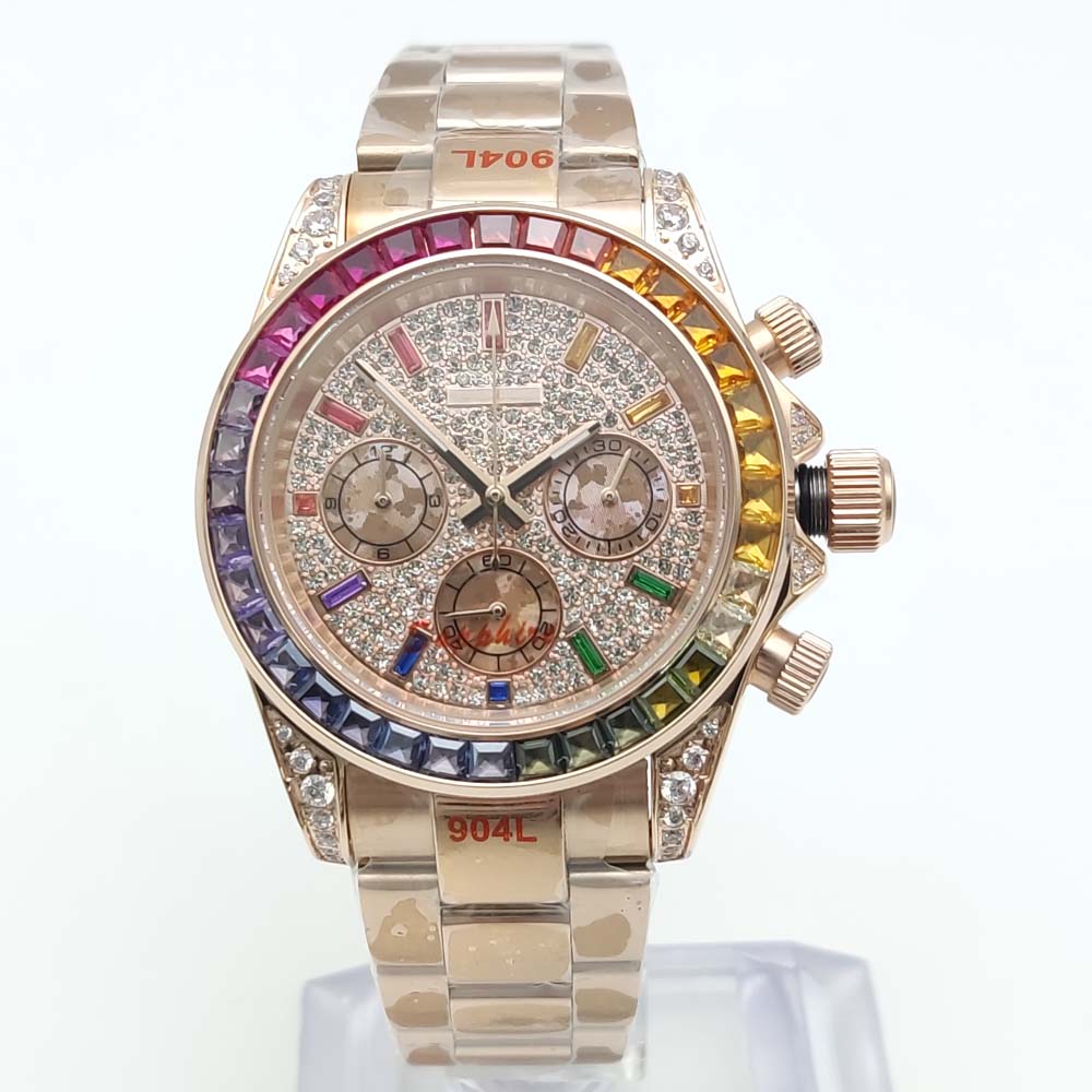 Chronograph Flyback Watch - Jam tangan kuarsa mewah pria, arloji