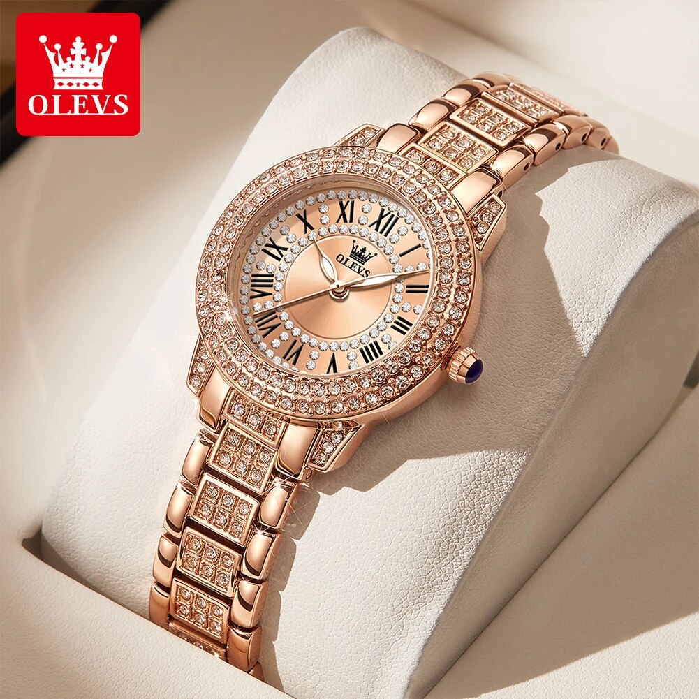 Luxury Watch Lady - OLEVS jam tangan kuarsa wanita, jam