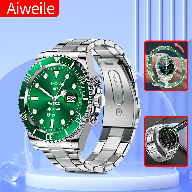 Luxury Watch Korea - Aiweile AW12 jam tangan pintar pria,