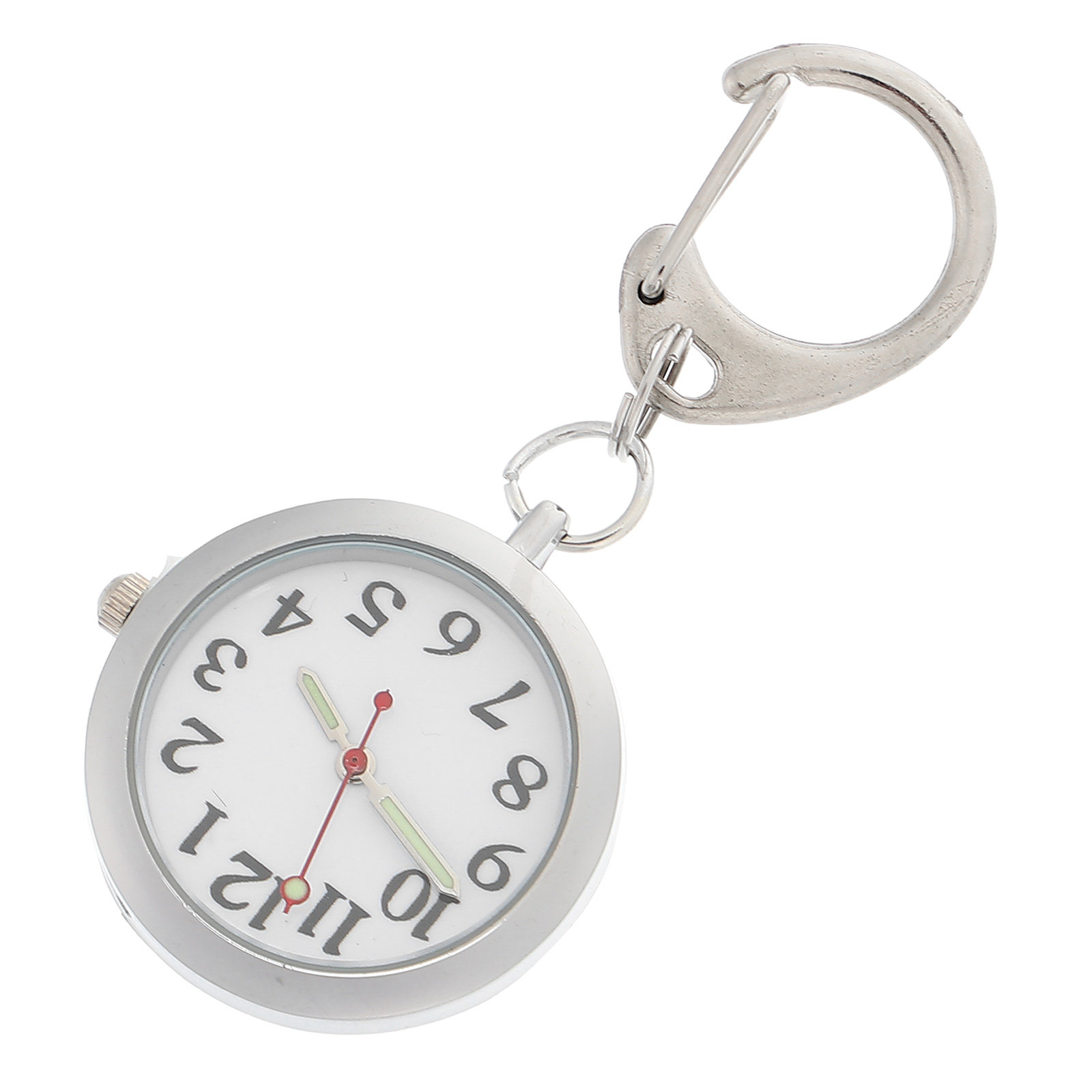 Luxury Watch White - Jam Saku Perawat, Jam Saku Gantung,