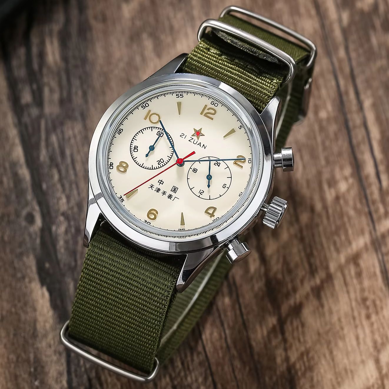 Chronograph Flyback Watch - Jam Tangan Pria 1963 Pilot Automatic