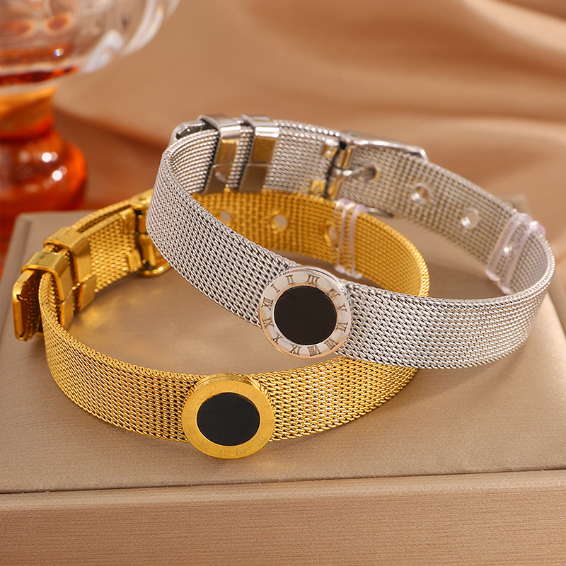 Luxury Watch Korea - Gelang angka Romawi mewah untuk wanita,