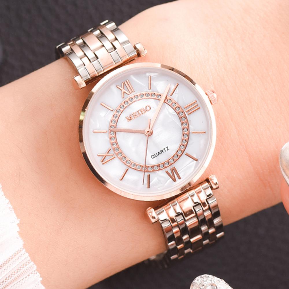 Luxury Watch Lady - Jam tangan gelang kristal wanita mewah