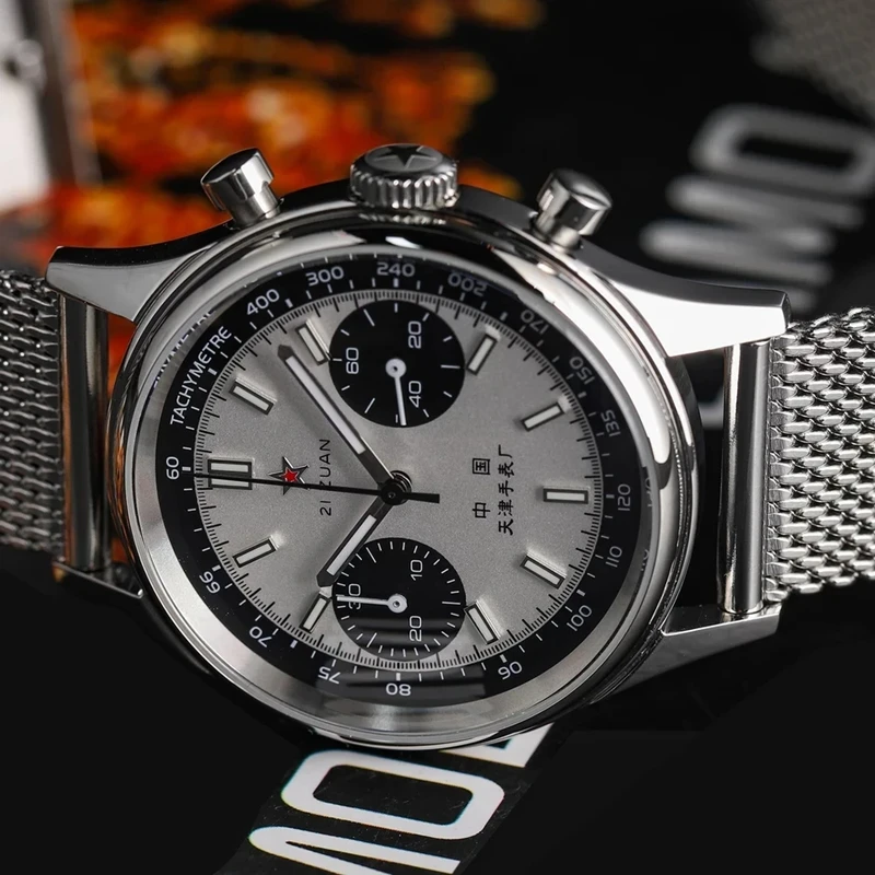 Chronograph Flyback Watch - Jam Tangan Kuarsa Chronograph Penerbangan Tiongkok