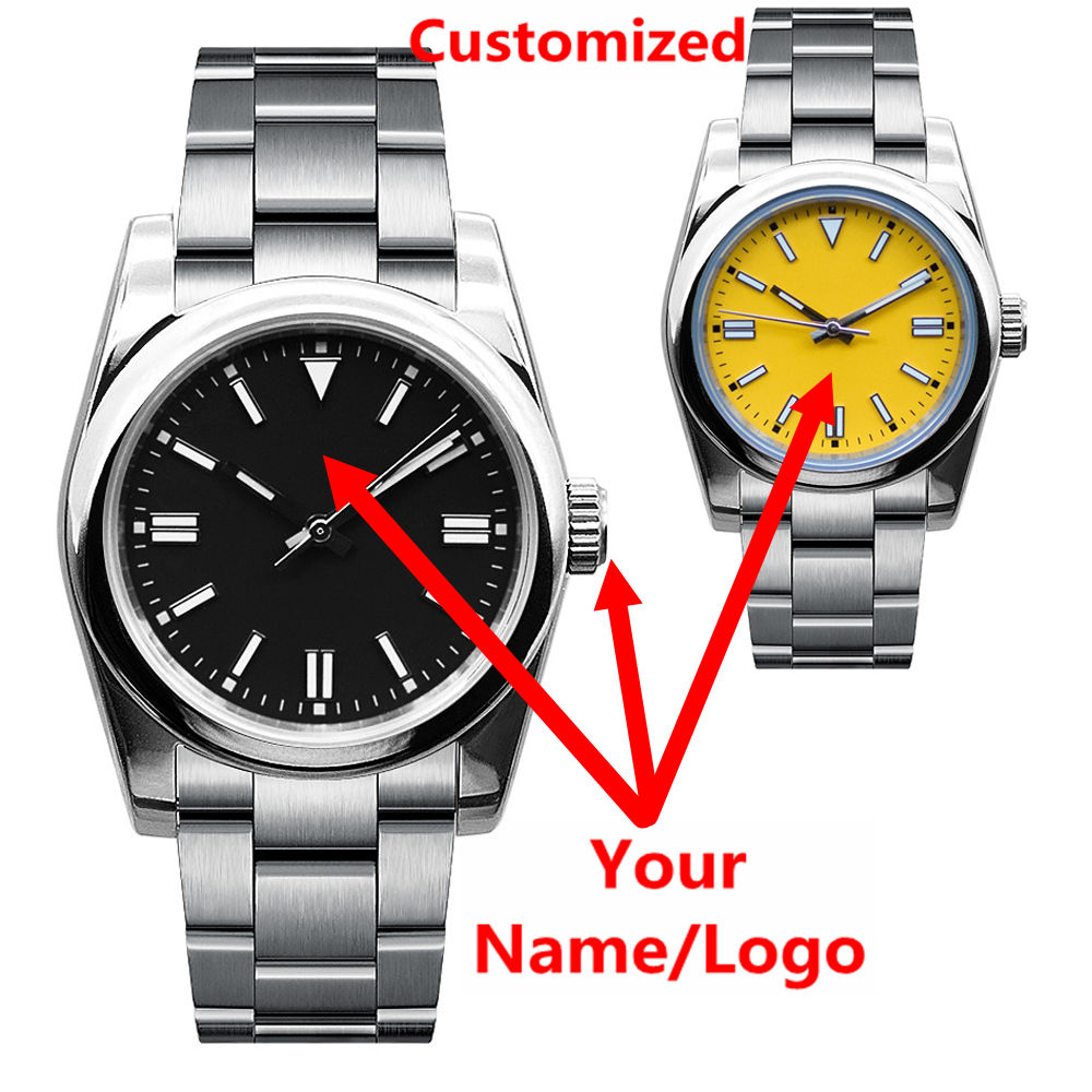 Luxury Watch Uk - Jam Tangan Pria Logo Kustom Safir