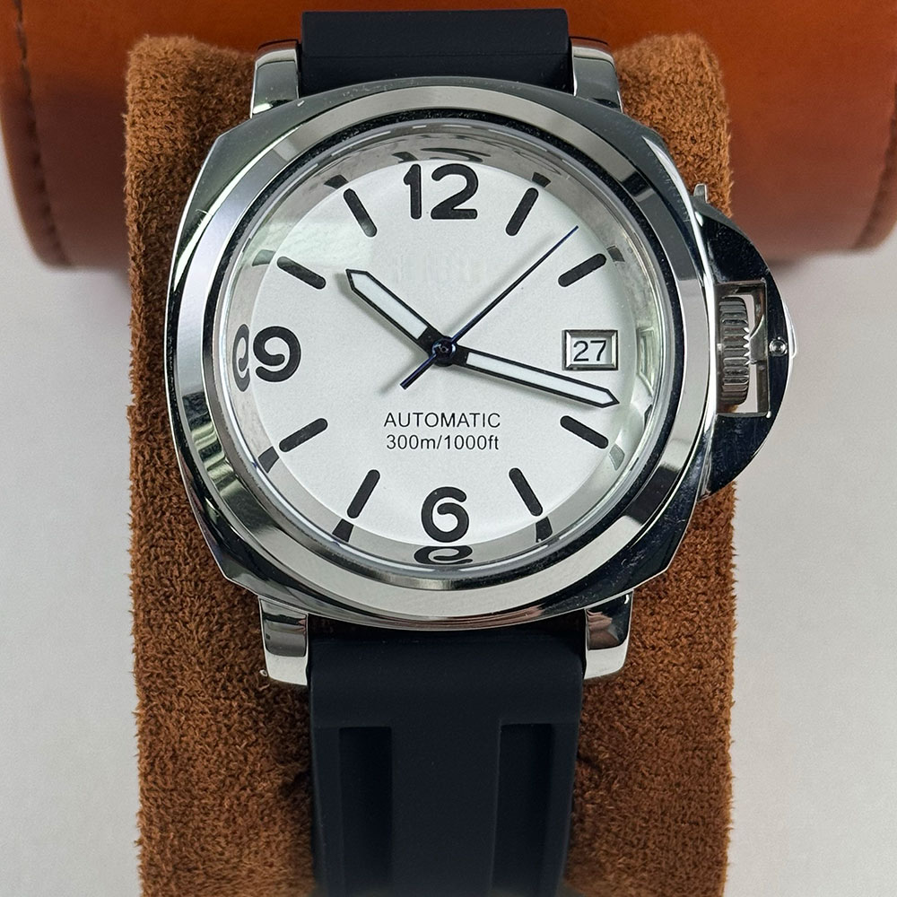 Luxury Watch In China - Jam Tangan Perak Mekanis Otomatis Gerakan
