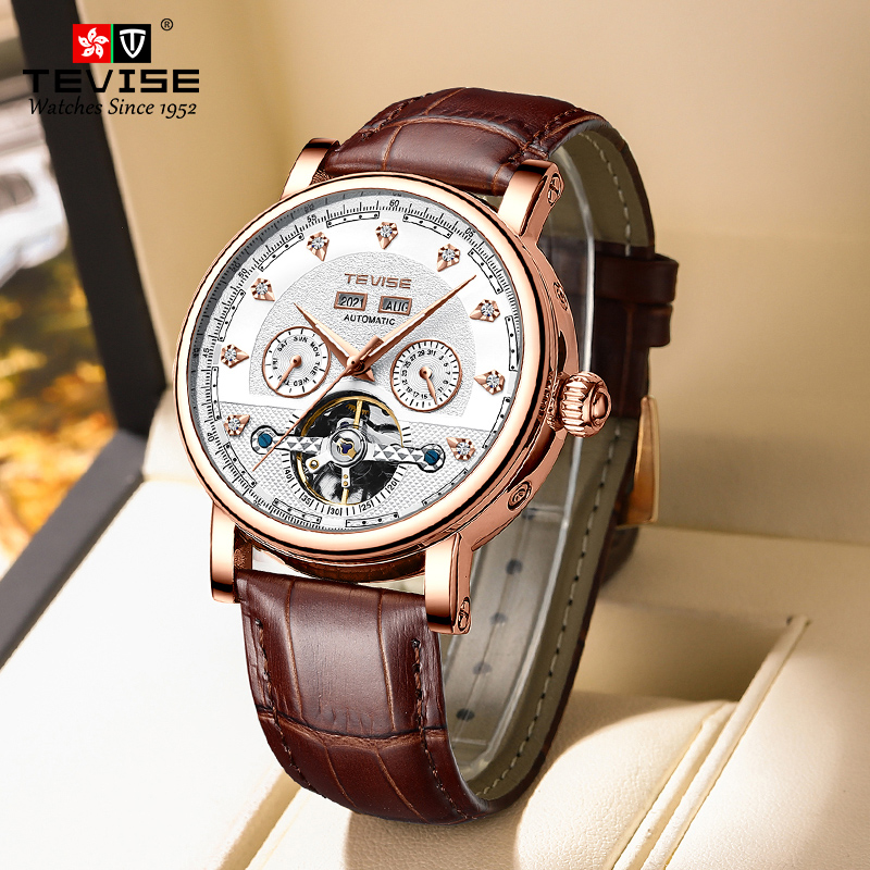 Luxury Watch On Sale - Jam Tangan TEVISE untuk Pria Gerakan