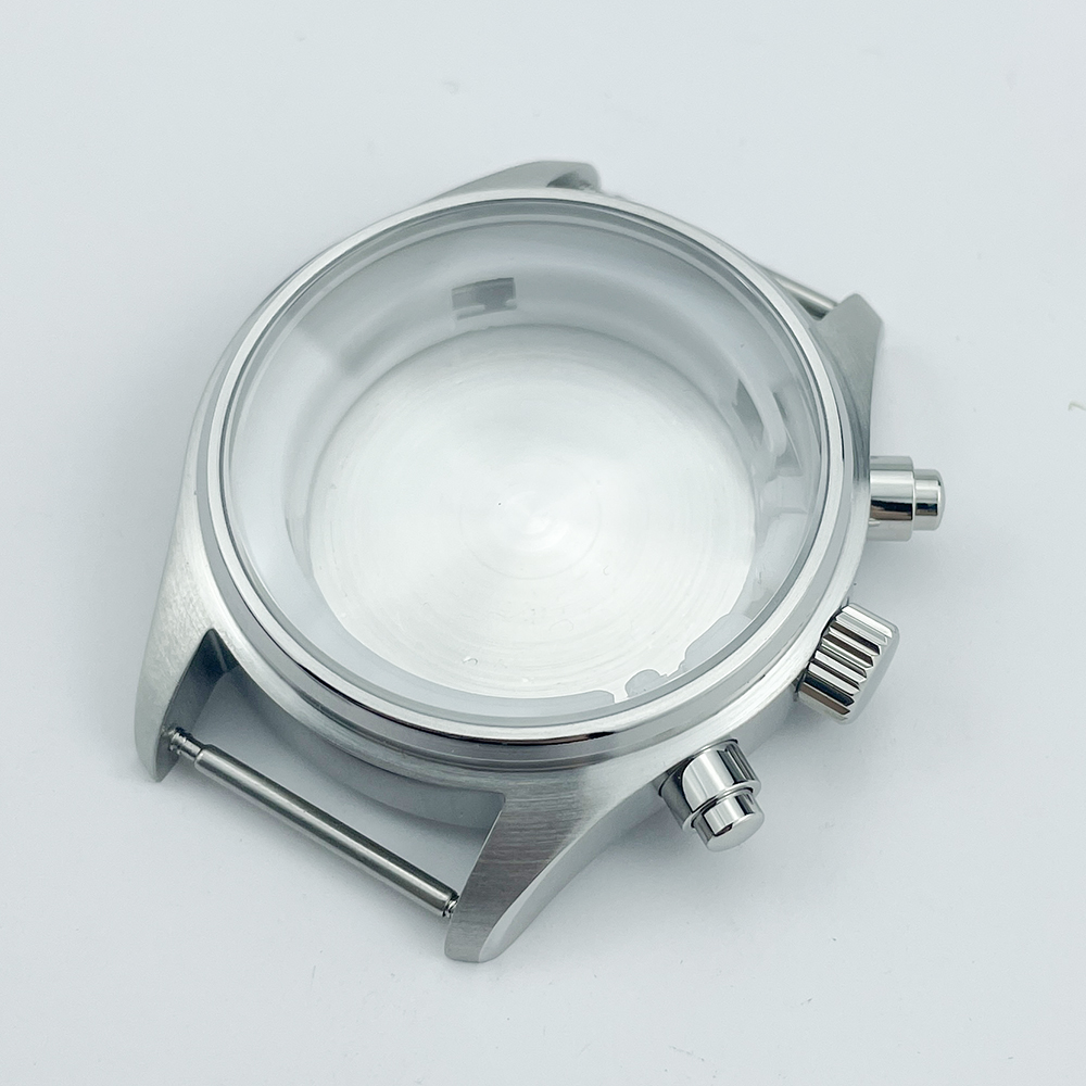 Casing Jam Pilot 43mm Kronogra - Chronograph Flyback Watch ulasan dan harga