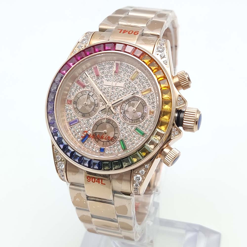 Jam tangan kuarsa mewah pria,  - Chronograph Flyback Watch ulasan dan harga