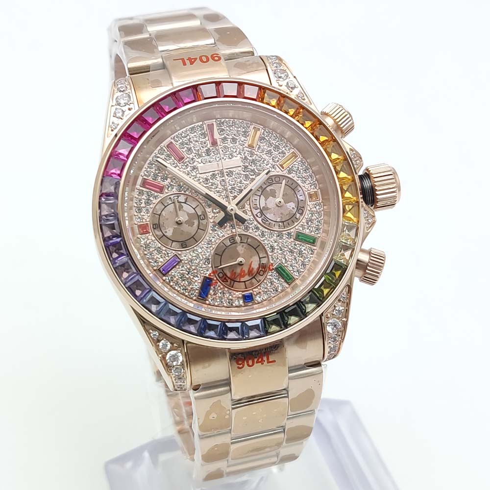 Jam tangan kuarsa mewah pria,  - Chronograph Flyback Watch ulasan dan harga