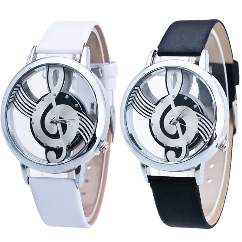 Jam Tangan Fashion Bentuk Musi - Luxury Watch White ulasan dan harga