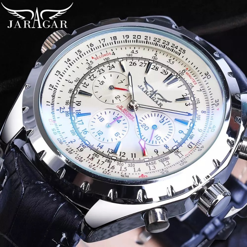 Jam Tangan Mekanik Otomatis El - Chronograph Flyback Watch ulasan dan harga