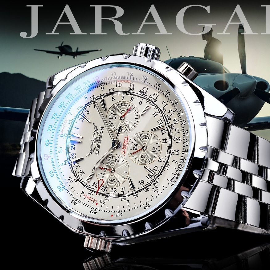 Jam Tangan Mekanik Otomatis El - Chronograph Flyback Watch ulasan dan harga