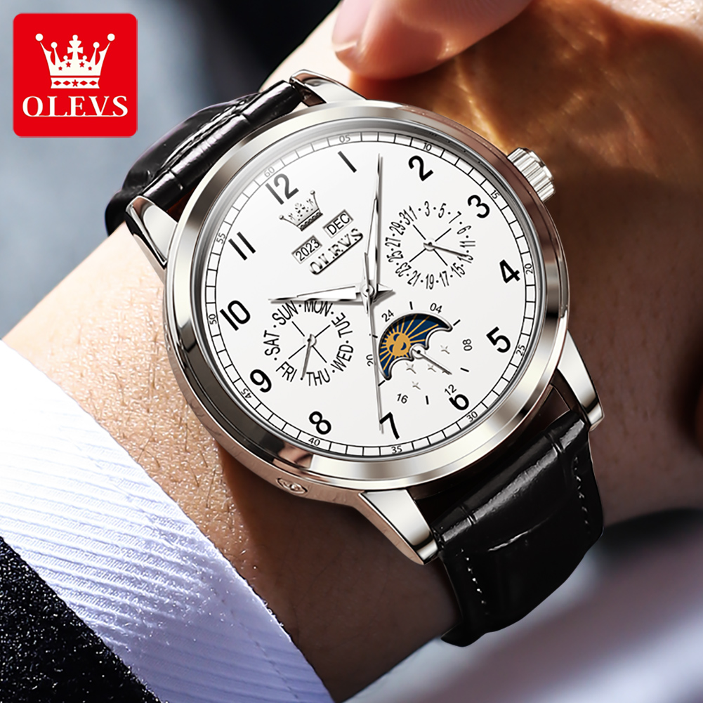 OLEVS jam tangan mekanis otoma - Luxury Watch On Sale ulasan dan harga