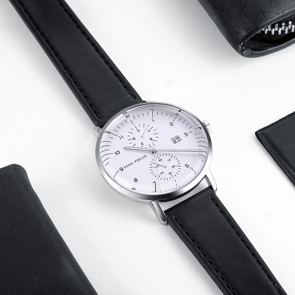 MINI FOCUS Jam Tangan Pria Kua - Luxury Watch On Sale ulasan dan harga