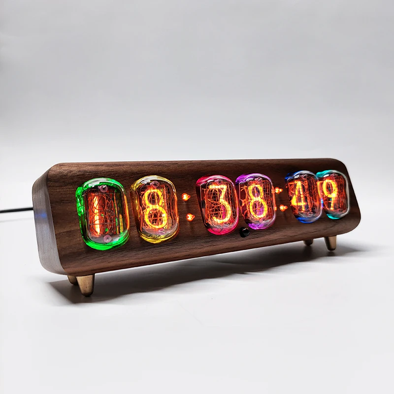 IN12 Jam Tabung Nixie Jam Meja - Luxury Watch Nice ulasan dan harga
