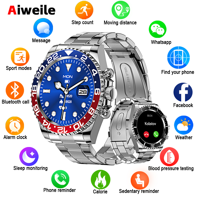 Jam tangan pintar pria, kelas  - Luxury Watch Korea ulasan dan harga