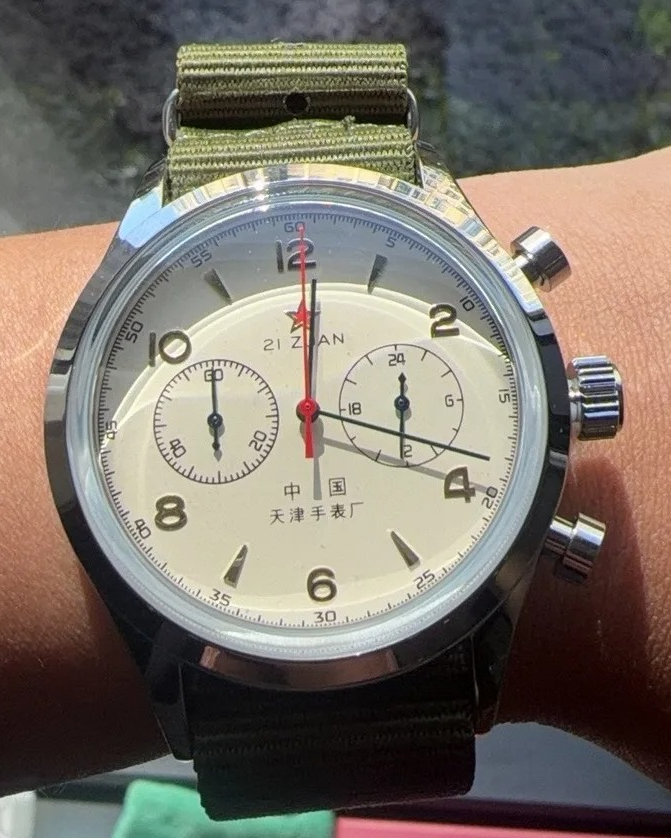 Jam Tangan Pria 1963 Pilot Aut - Chronograph Flyback Watch ulasan dan harga
