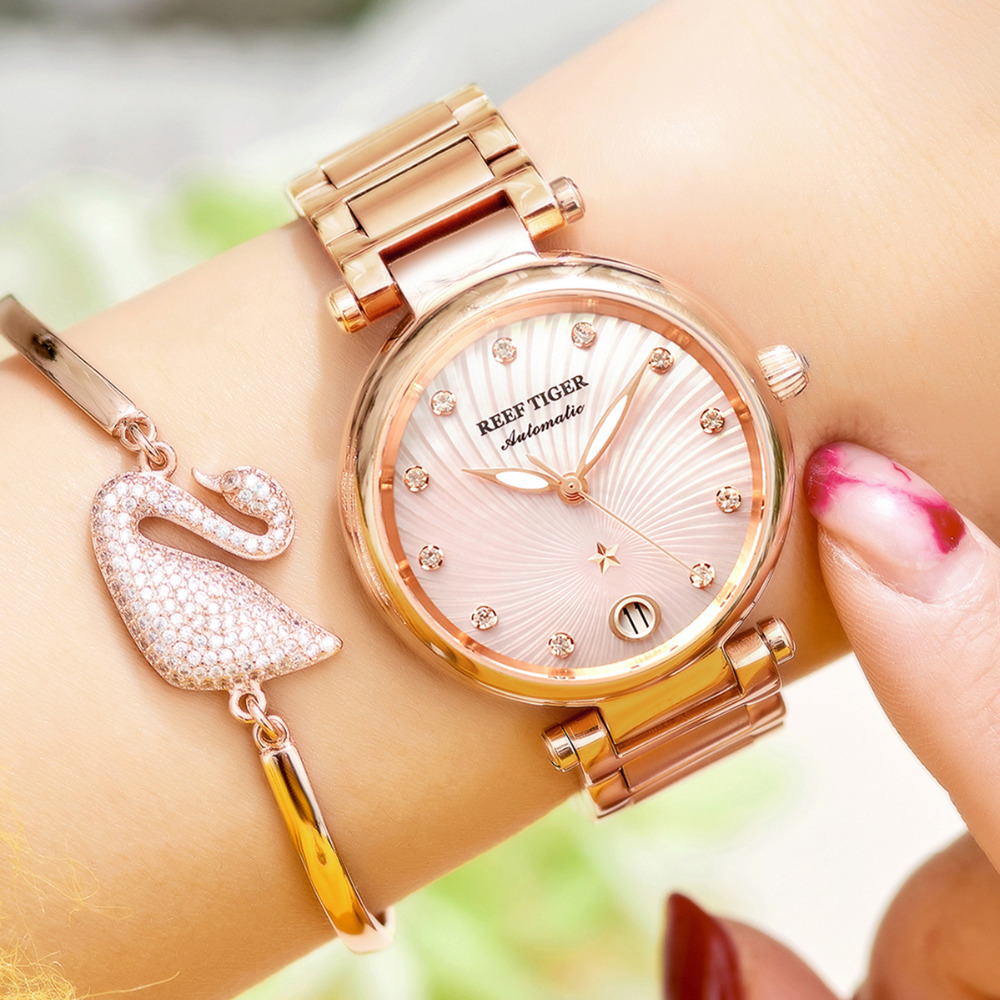 Jam Tangan Otomatis Mewah Hari - Luxury Watch White ulasan dan harga