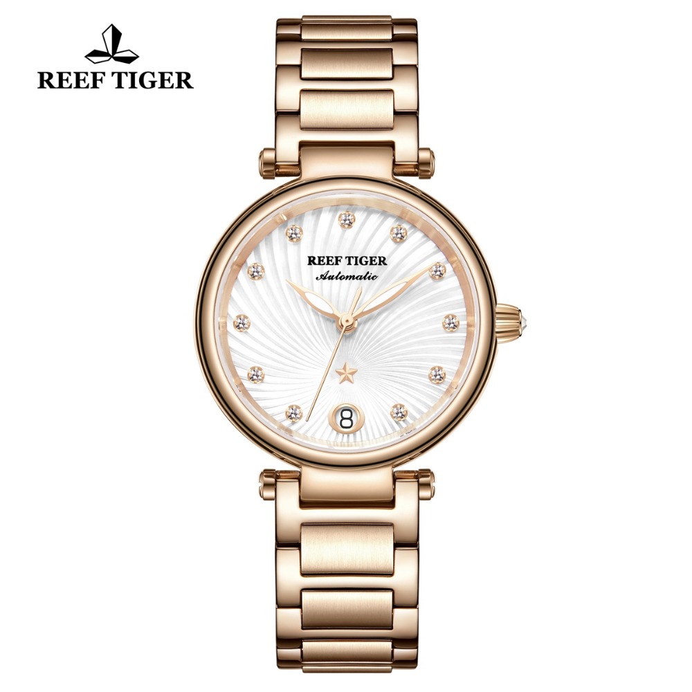 Jam Tangan Otomatis Mewah Hari - Luxury Watch White ulasan dan harga