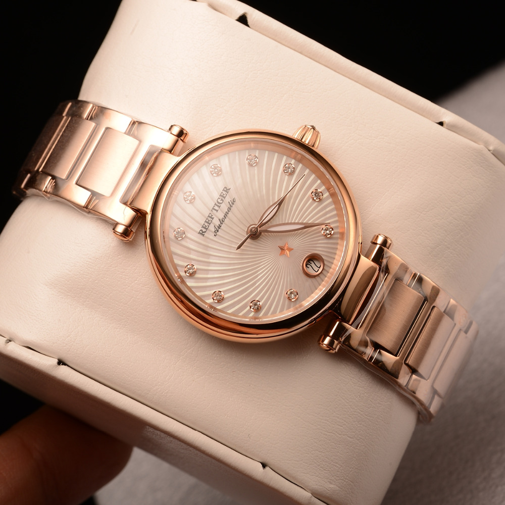 Jam Tangan Otomatis Mewah Hari - Luxury Watch White ulasan dan harga