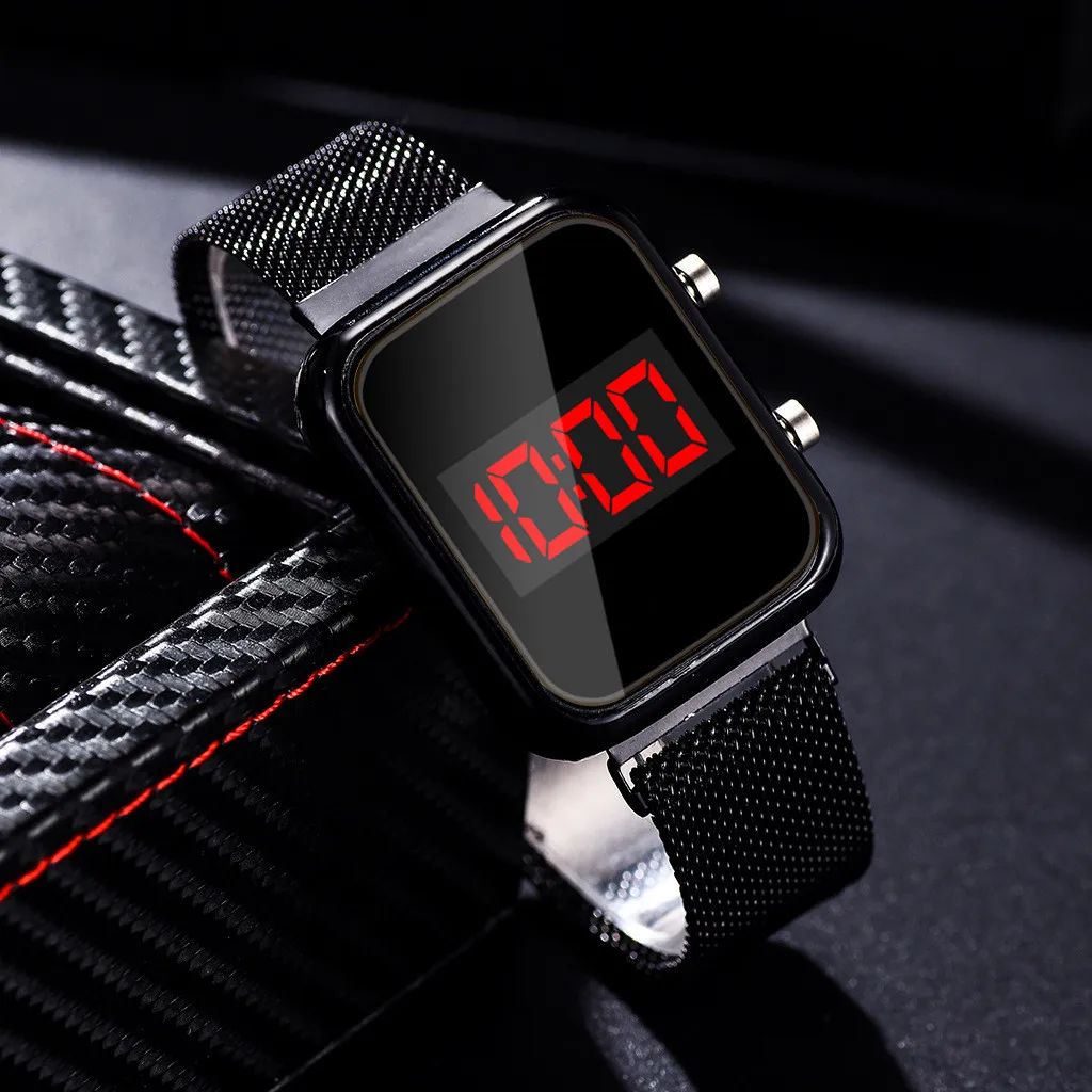 Jam Tangan Digital LED Persegi - Luxury Watch Uk ulasan dan harga