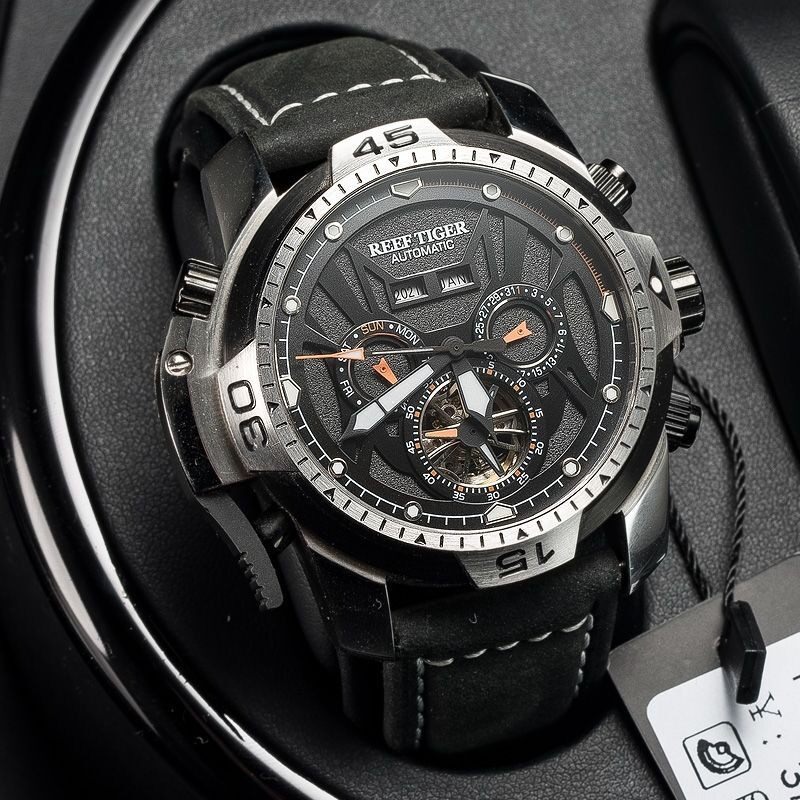 Jam Tangan Mekanis Otomatis Pr - Chronograph Flyback Watch ulasan dan harga