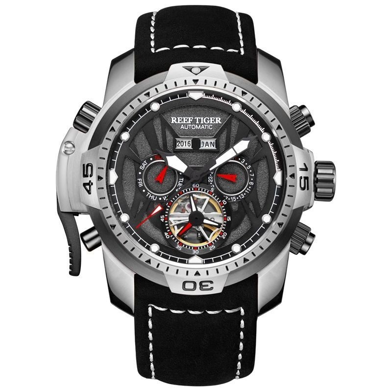 Jam Tangan Mekanis Otomatis Pr - Chronograph Flyback Watch ulasan dan harga