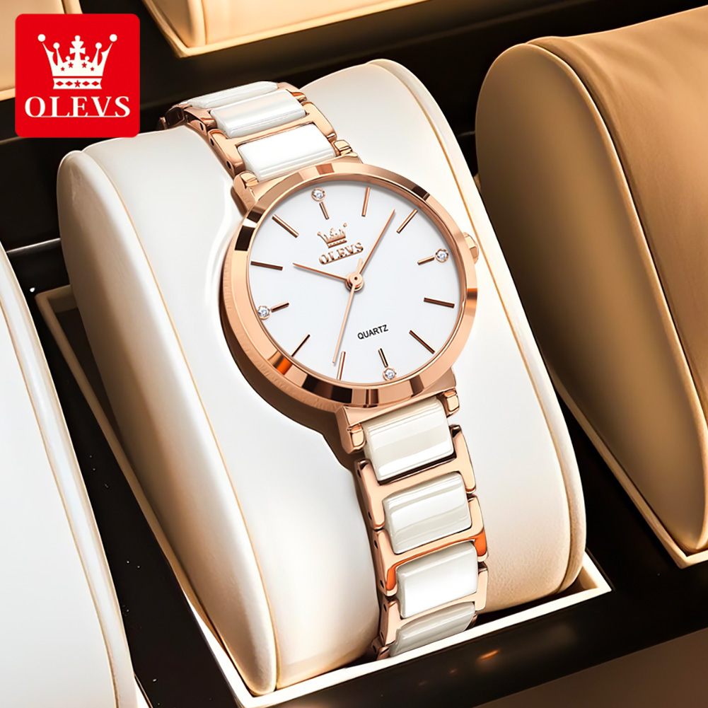 Jam Tangan OLEVS 5877 Laris un - Luxury Watch On Sale ulasan dan harga
