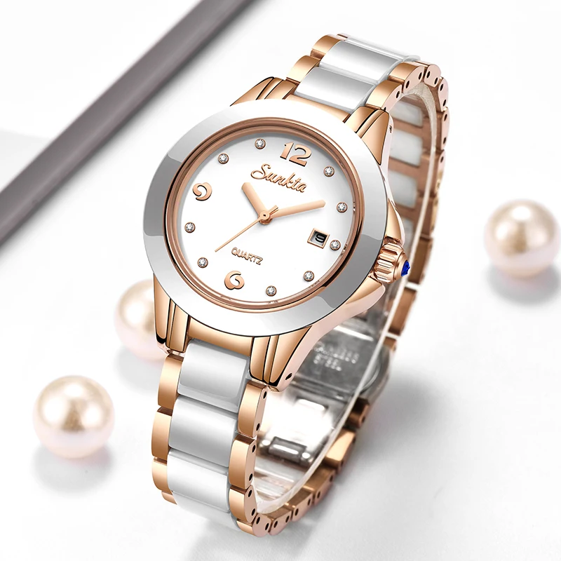 Sunkta Jam Tangan Wanita Kuars - Luxury Watch Lady ulasan dan harga