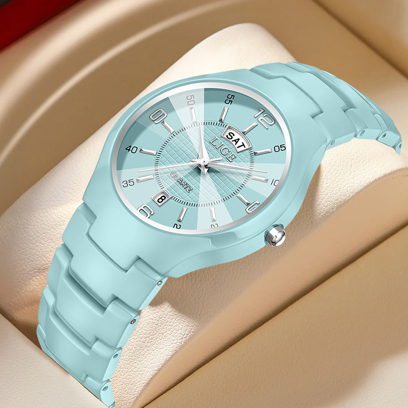 LIGE Jam Tangan Wanita Kuarsa  - Luxury Watch Lady ulasan dan harga