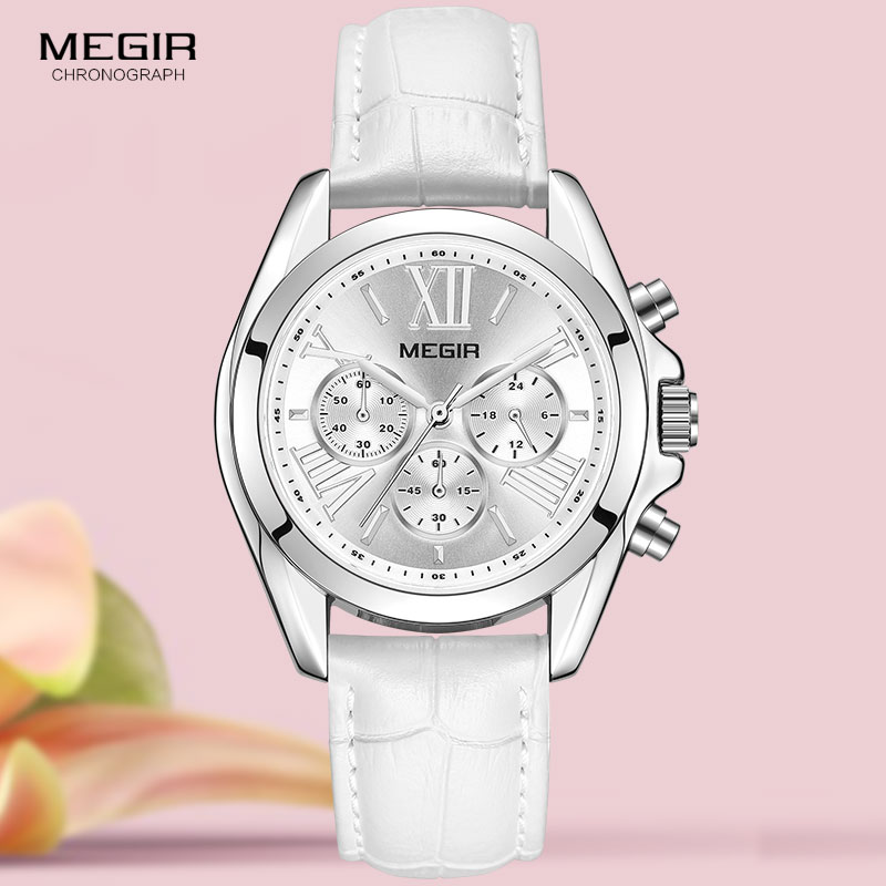 MEGIR2019 Baru Mewah Kulit Wan - Luxury Watch White ulasan dan harga