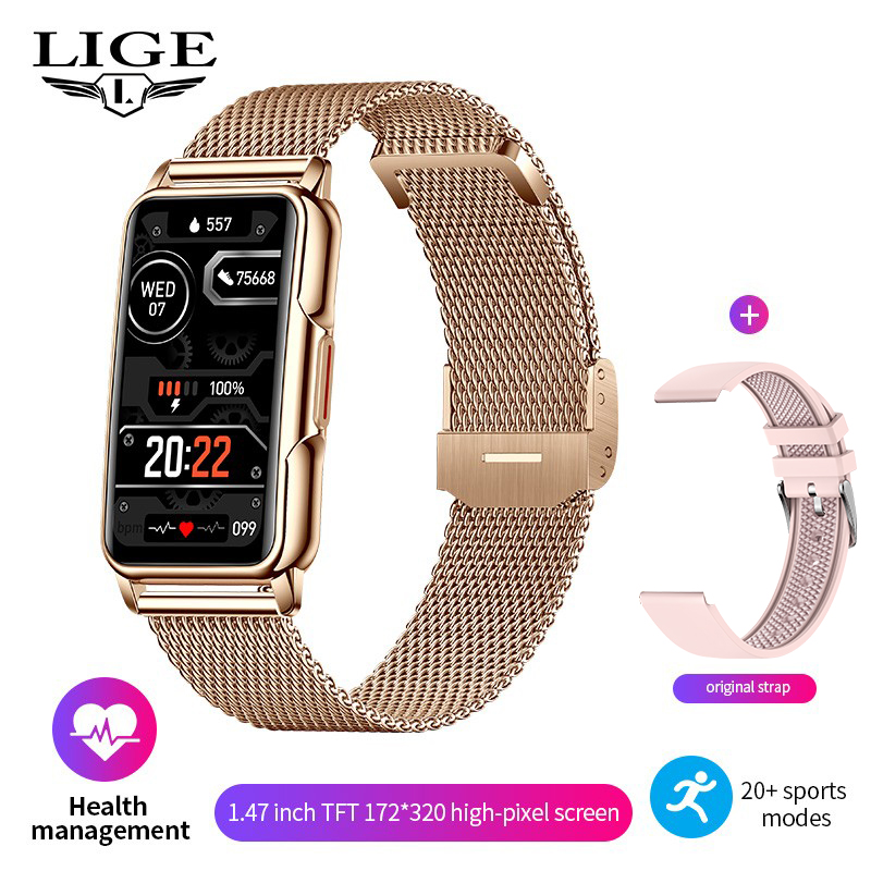 LIGE 2026 Gelang Pintar Olahra - Luxury Watch Korea ulasan dan harga