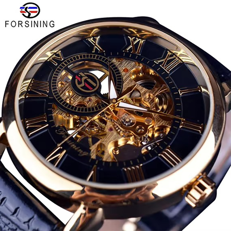 Jam Tangan Mekanik Skeleton Ku - Luxury Watch Brands Logo ulasan dan harga