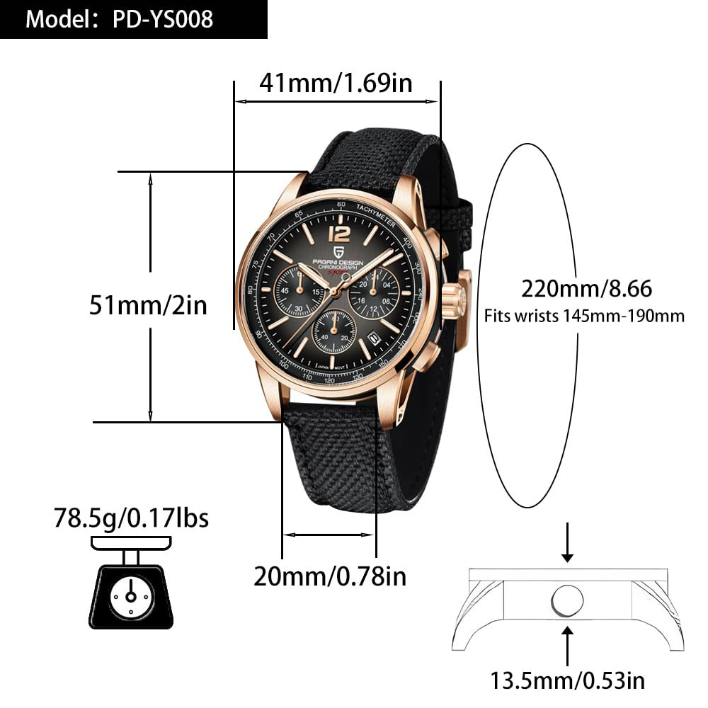 PAGANI DESIGN Jam Tangan Pria  - Luxury Watch Uk ulasan dan harga