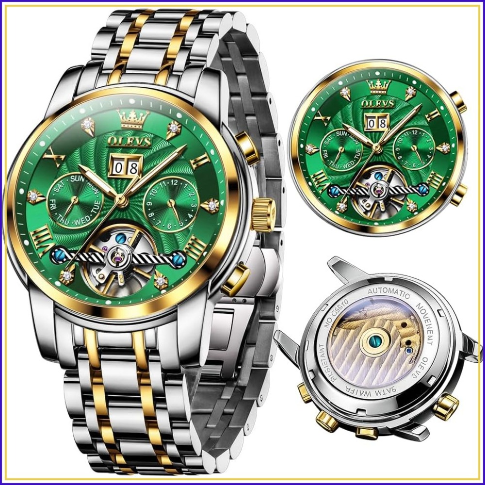 Jam Tangan Pria Analog Quartz  - Luxury Watch Image ulasan dan harga