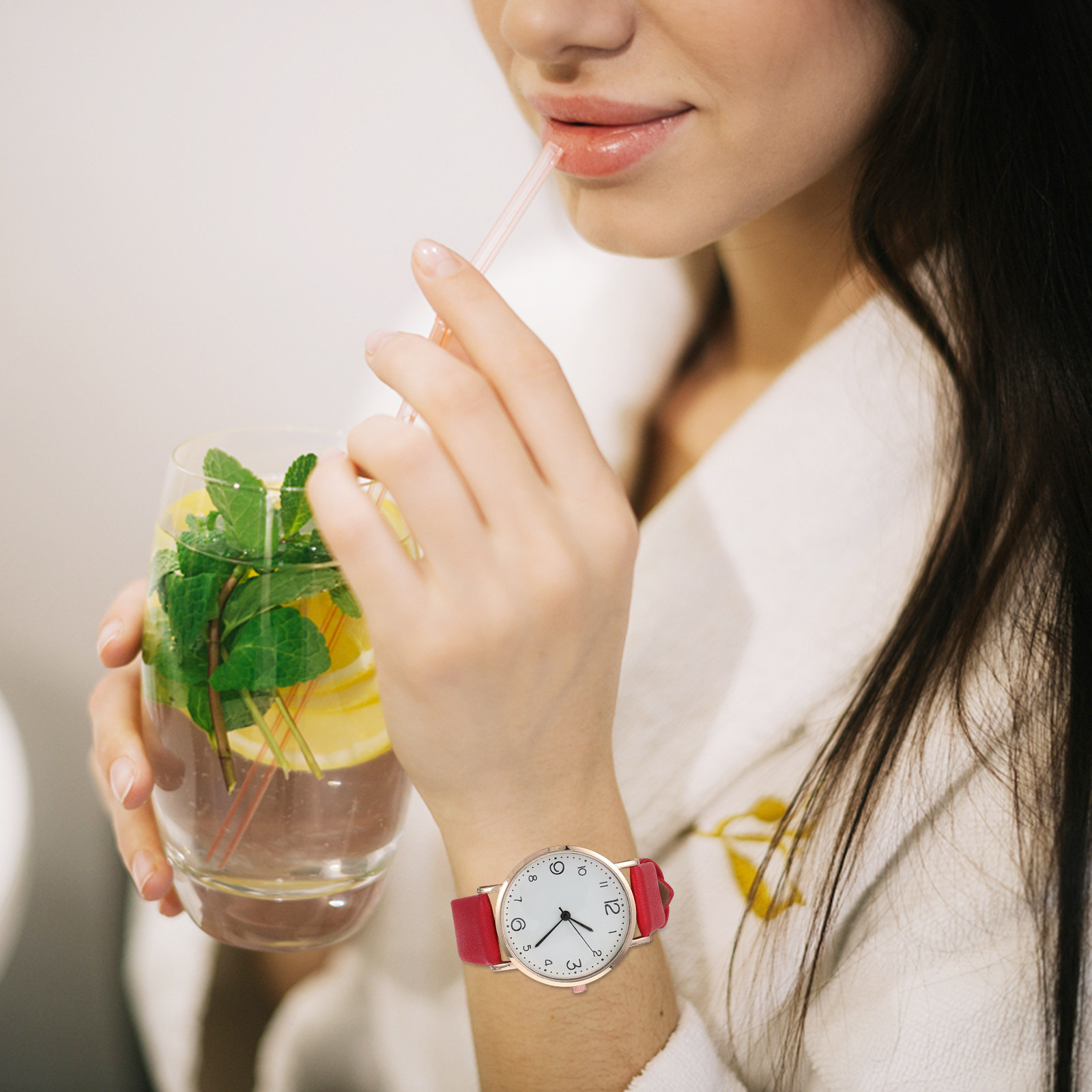 Jam Tangan Wanita dengan Tali, - Luxury Watch White ulasan dan harga