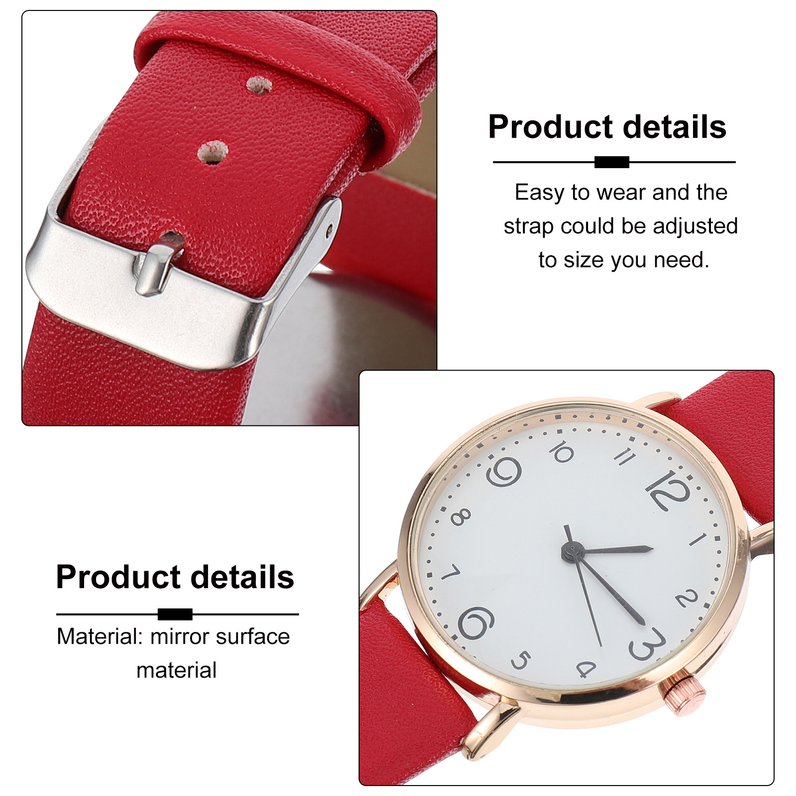 Jam Tangan Wanita dengan Tali, - Luxury Watch White ulasan dan harga