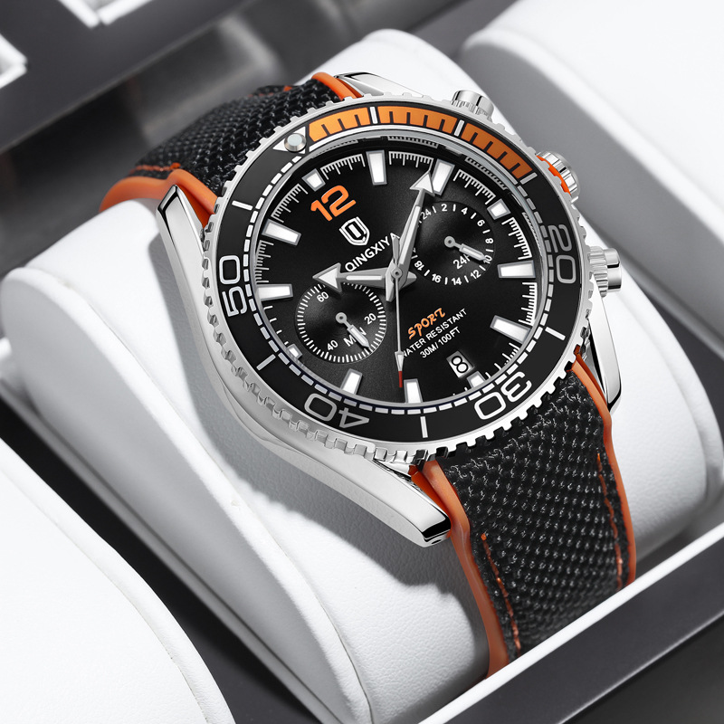 Jam Tangan Kuarsa Multifungsi  - Chronograph Flyback Watch ulasan dan harga