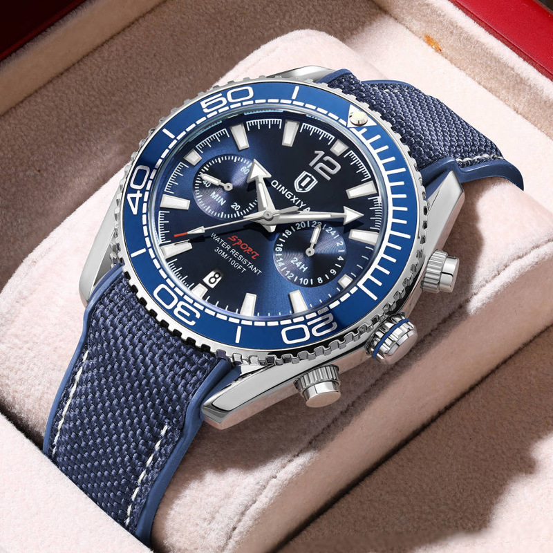 Jam Tangan Kuarsa Multifungsi  - Chronograph Flyback Watch ulasan dan harga