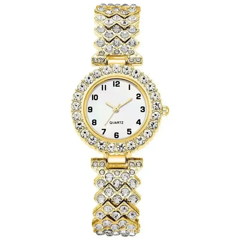 1pcs/2pcs Set Jam Tangan Wanit - Luxury Watch Lady ulasan dan harga