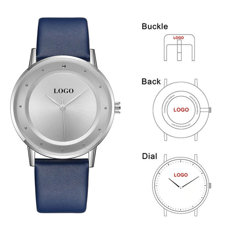 Jam Tangan Minimalis Kustom CL - Luxury Watch Brands Logo ulasan dan harga