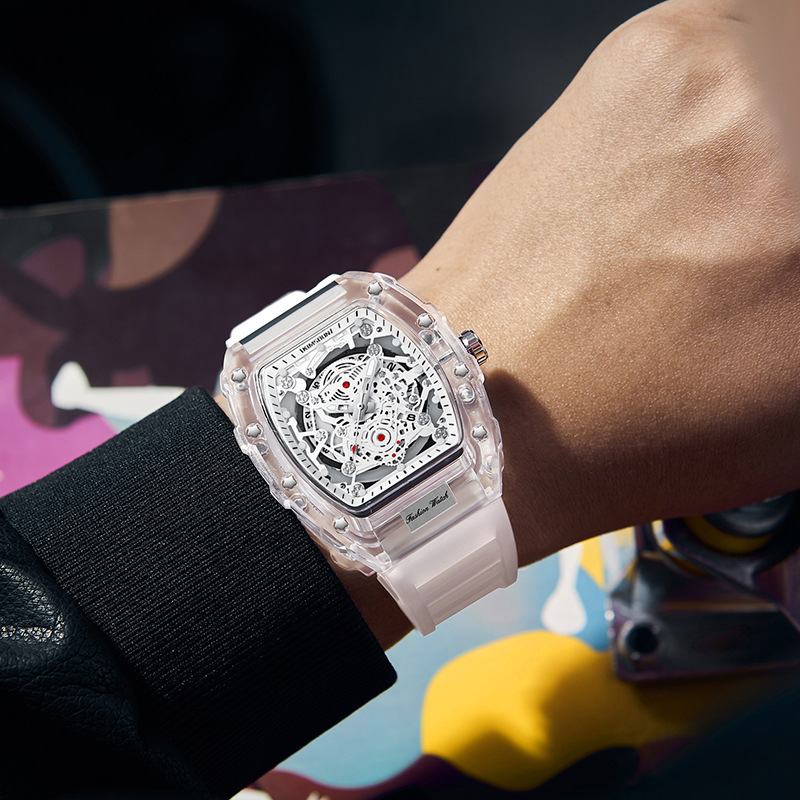 Jam Tangan Pria Kasual Modis J - Luxury Watch White ulasan dan harga