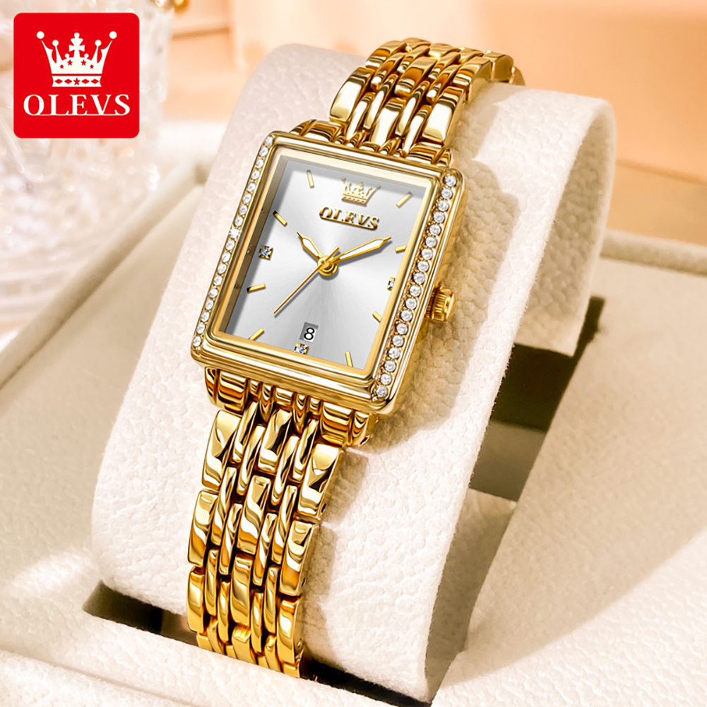 OLEVS 9995 Jam Tangan Wanita M - Luxury Watch Lady ulasan dan harga