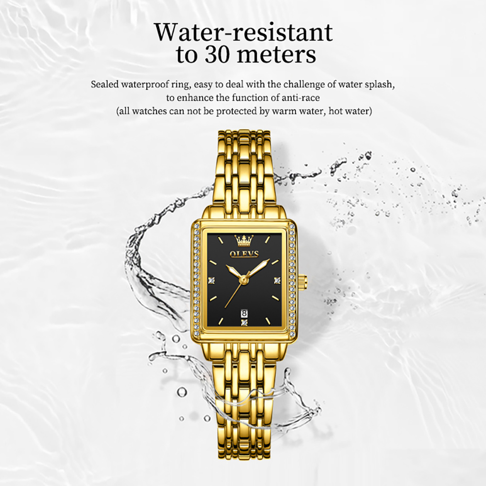 OLEVS 9995 Jam Tangan Wanita M - Luxury Watch Lady ulasan dan harga