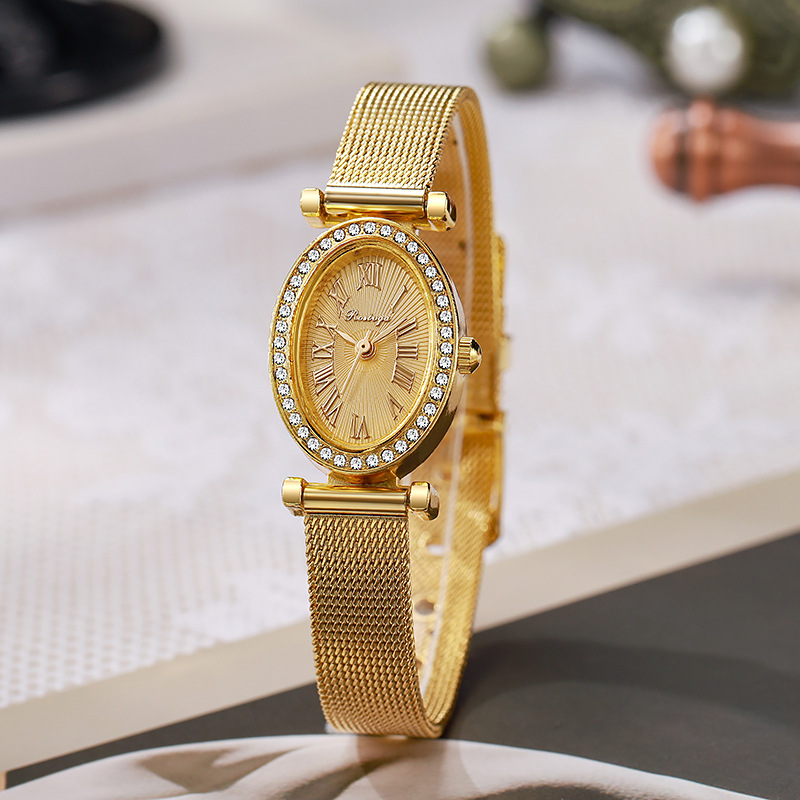 Jam Tangan Mewah Wanita Fashio - Luxury Watch Leather Strap ulasan dan harga