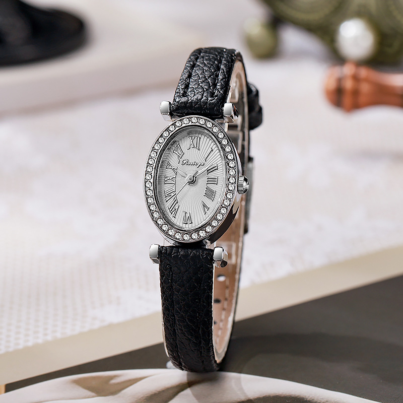 Jam Tangan Mewah Wanita Fashio - Luxury Watch Leather Strap ulasan dan harga