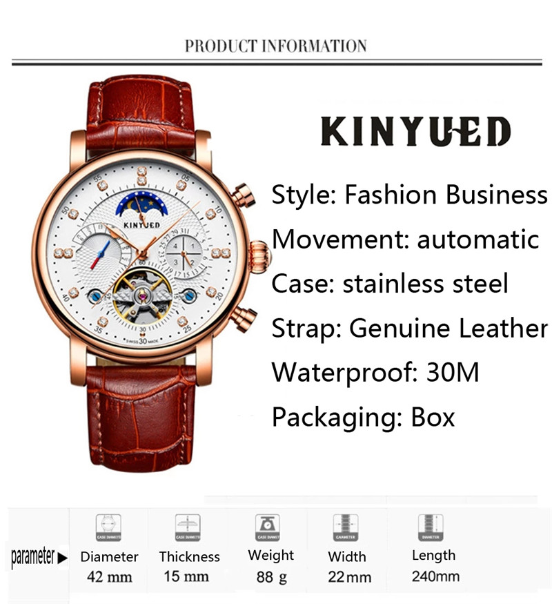 Jam tangan pria mekanis otomat - Luxury Watch On Sale ulasan dan harga