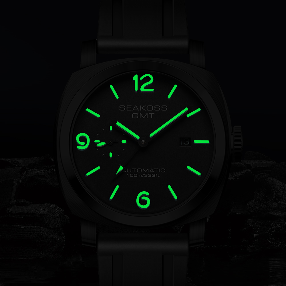 SEAKOSS Jam Tangan GMT Menyela - Chronograph Flyback Watch ulasan dan harga