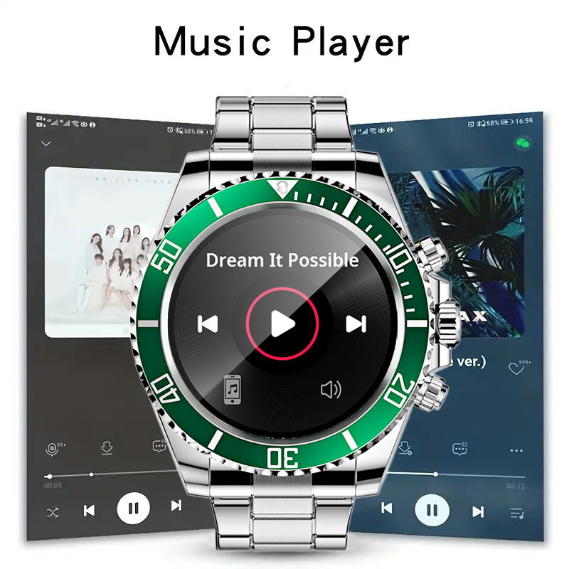 Jam Tangan Pintar Pria Aiweile - Luxury Watch Korea ulasan dan harga